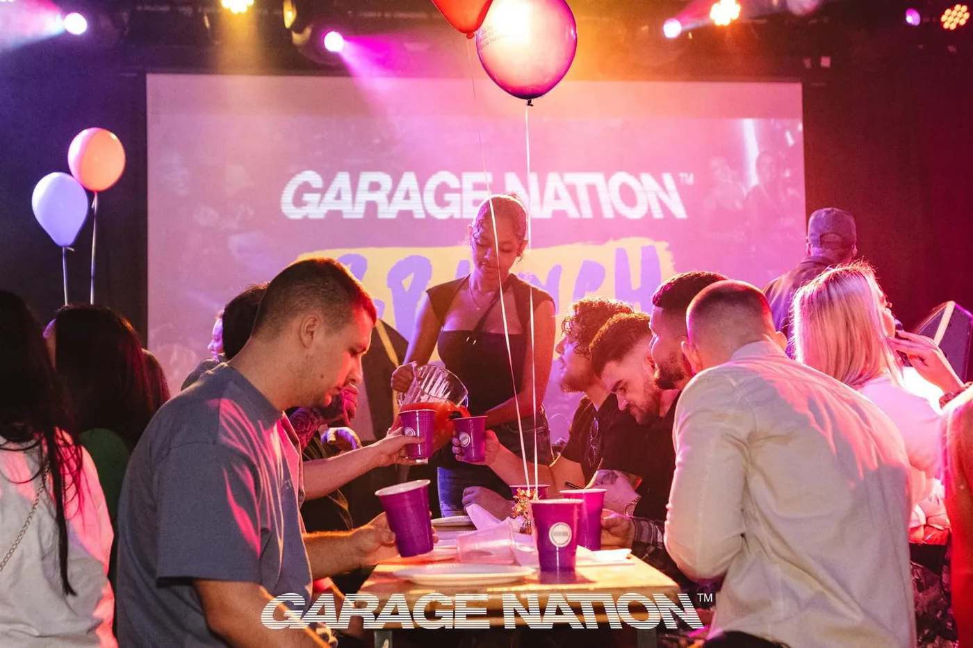 Garage Nation Christmas Brunch & Day Party artwork