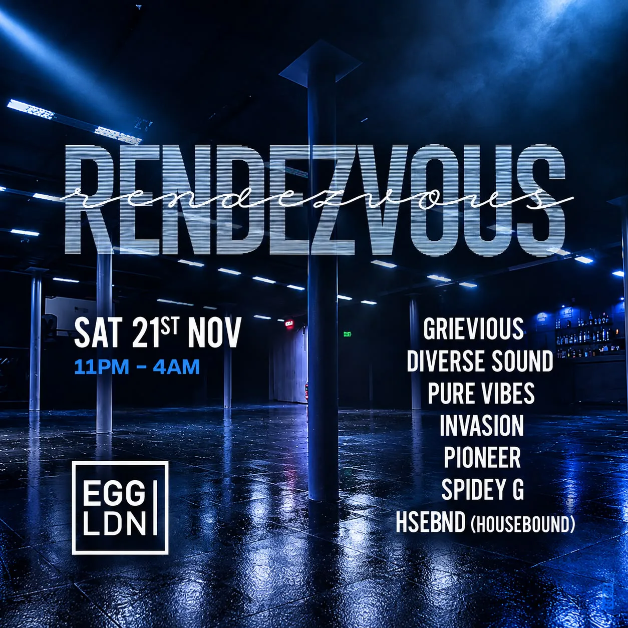 RENDEZVOUS - Throwback House Party artwork