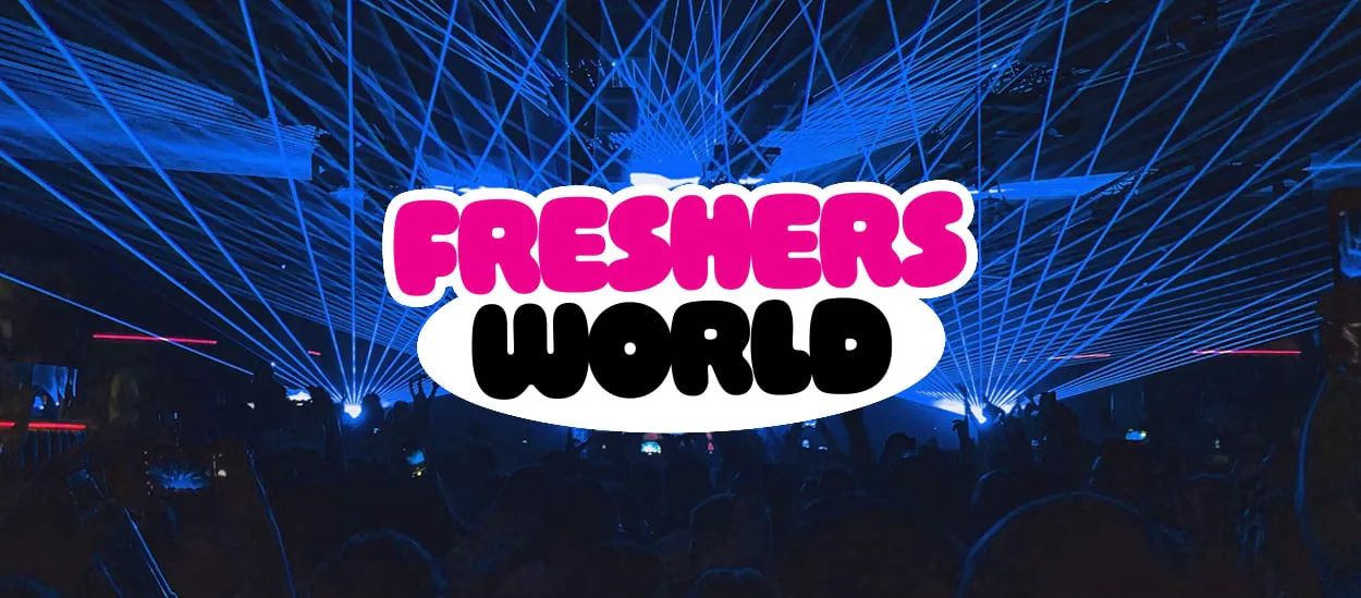Manchester Freshers 2027 Welcome Party artwork